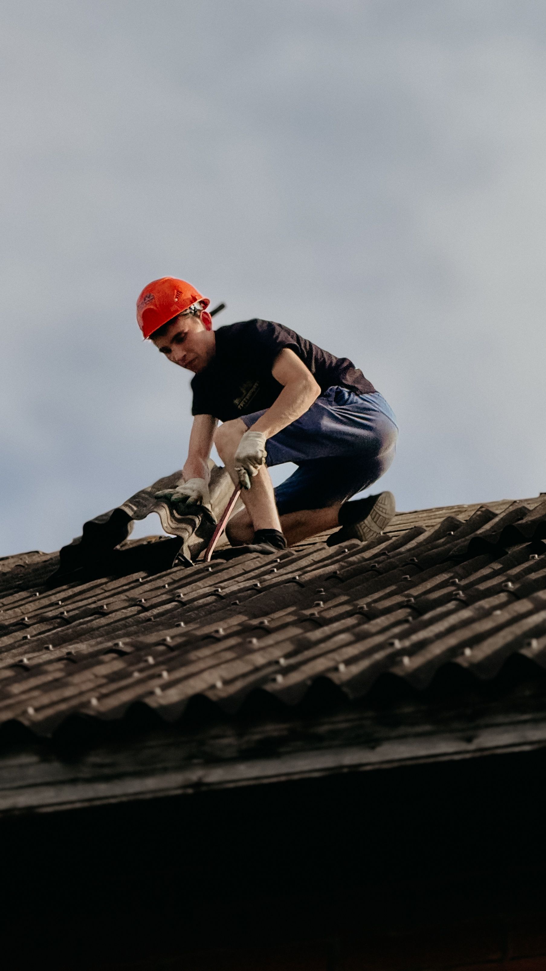 Roof replacement installation