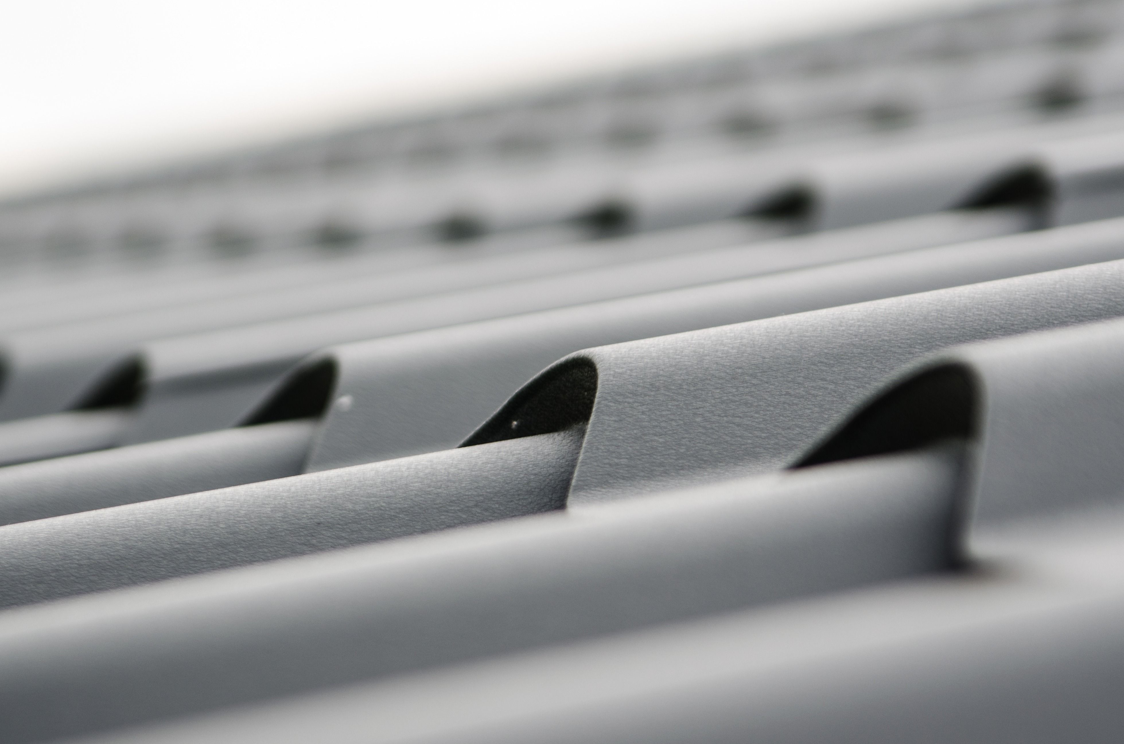 Gutter installation on building